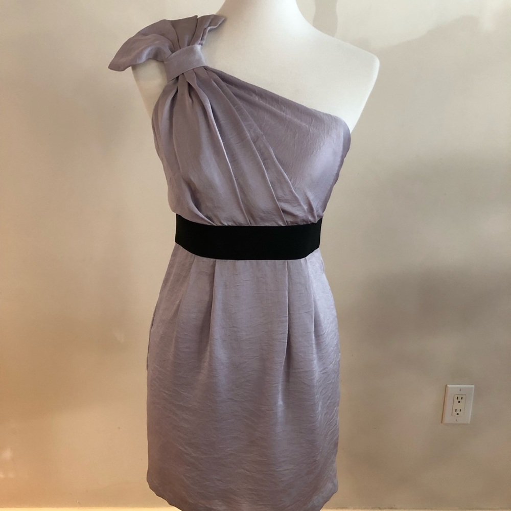 BCBG one shoulder dress